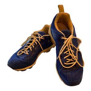 On Cloud Runner Tech Sapphire Limelight Womens Running Shoes US Size 7 - VGC